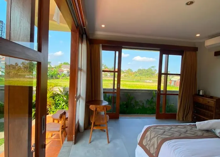Casa de hóspedes Galuh Rice Field And Garden View By Eps